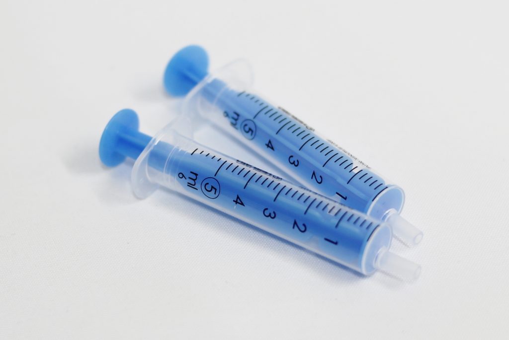 Silicon free syringe Cotswold Rods